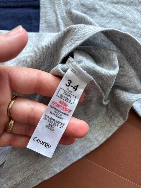 Triko šedé - v.3/4 roky, george,104