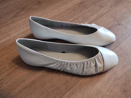 T107 kožené balerínky tamaris vel. 38, tamaris,38