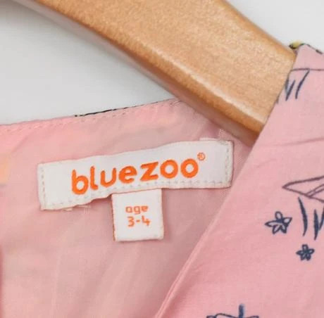 Šaty vel. 3 - 4 roky, bluezoo,104