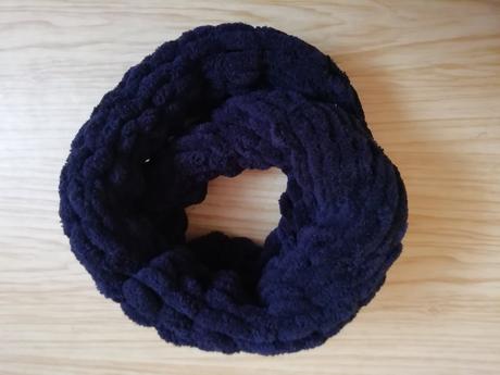 Měkký pletený nákrčník puffy (barva na přání), 
