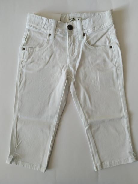 Tříčtvrteční džíny 104/110, 104