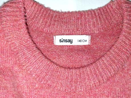 Svetr s lištičkou, sinsay,140