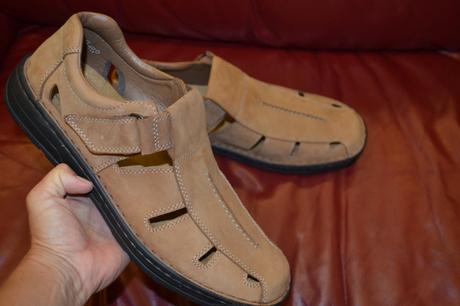 Kožené boty zn. rieker vel.45 - pouze vyzkoušené, rieker,45