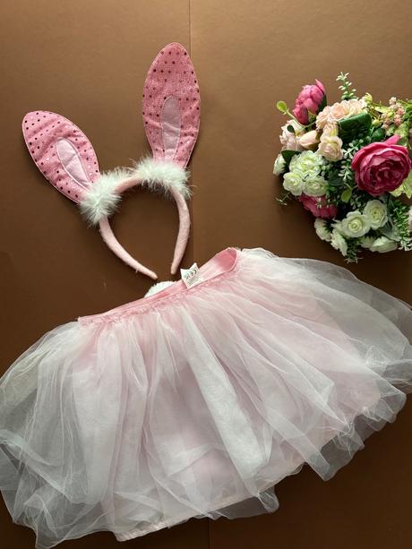 K1/ kostým zajíček - v. one  size (3-6 let), 