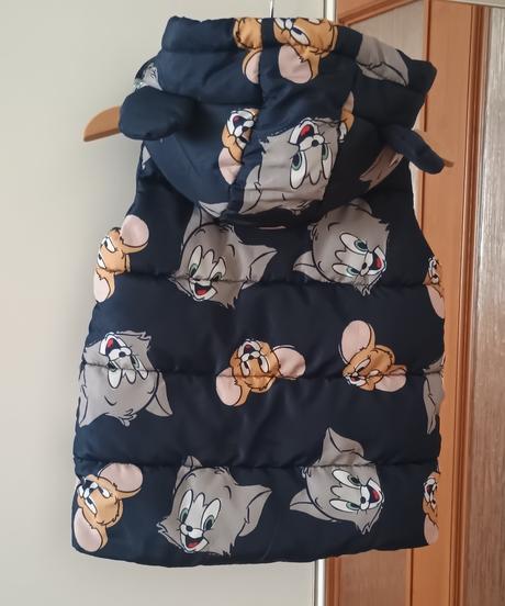 Krásná jarní vesta tom a jerry vel.86, disney,86