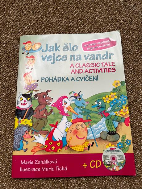 Jak šlo vejce na vandr - my first reading,