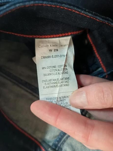 Dámské džínové kalhoty calvin klein jeans, m