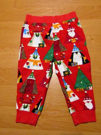 Vánoční kalhoty next vel 80-86, 86