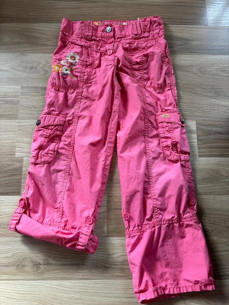 Plátěné roll-up kalhoty, george,122