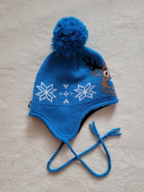 Zateplená čepice na zavazování, 50