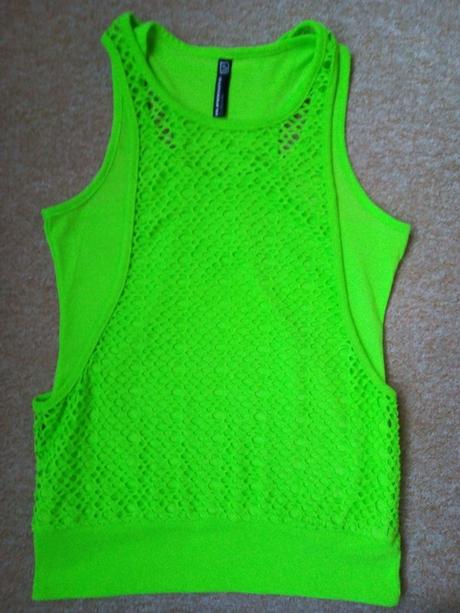 Neonové tílko zn."blind date" vel."s", s