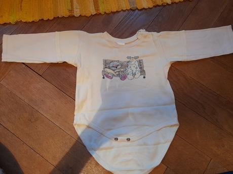 Body dlouhý rukáv s obrázkem, 74, 74