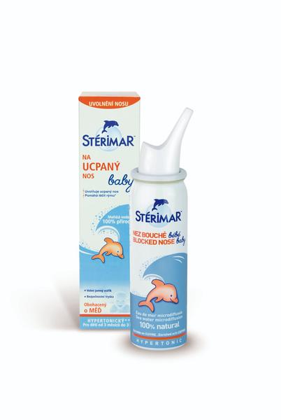 Stérimar pro ucpaný nos baby. Už jste ho vyzkoušely?