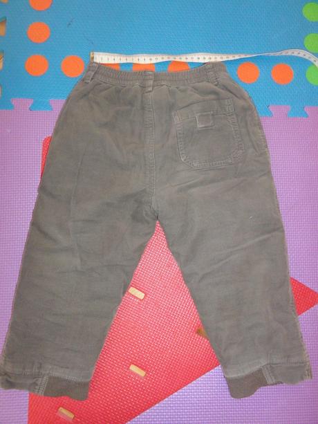 Manžestrové kalhoty vel. 86/92, topolino,86