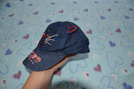 Tygří kšiltovka s ouškami vel. 92/ 98, 92