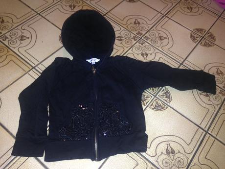 Frajerská dívčí mikina flitry vel. 92 - 98, girl2girl,92