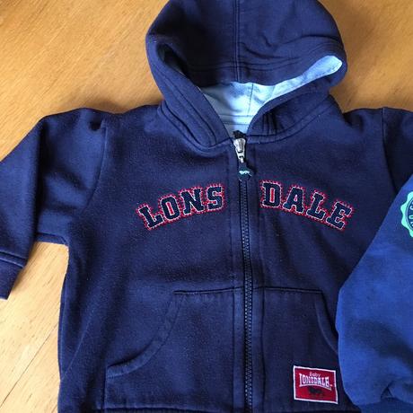 Mikina s kapucí 2roky, lonsdale,92