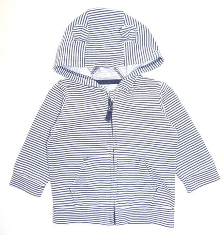 Pruhovaná mikinka vel. 74, george,68