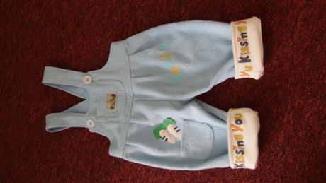 Modré kalhoty s laclem, 74