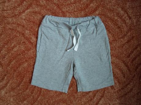 Šedé kraťasy kraťásky šortky, lupilu,116