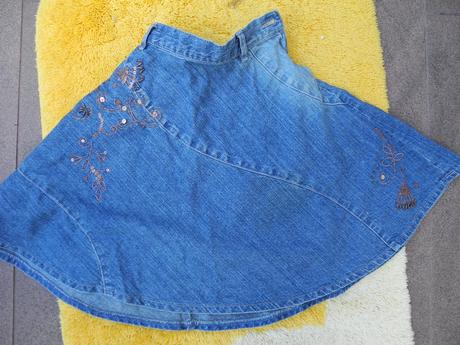 Riflová sukně, next,98