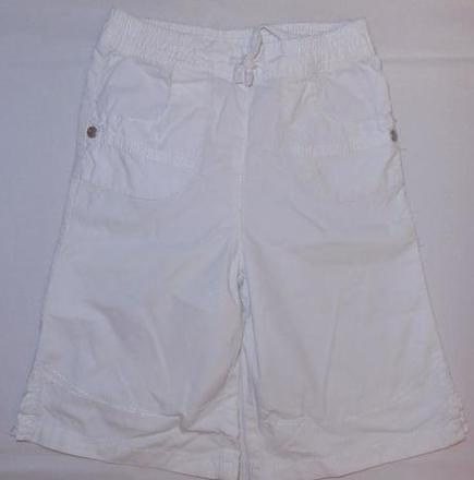 Bílé plátěné kalhoty 1,5-2 roky, palomino,92