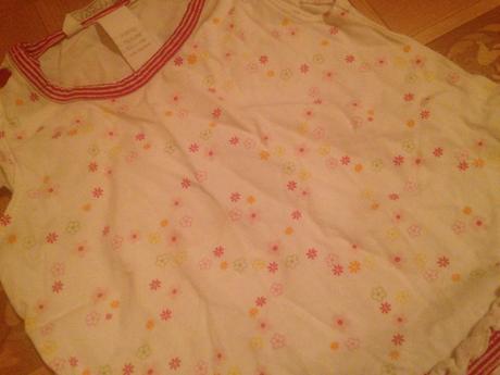 Dívčí šaty - šatičky květy, h&m,62