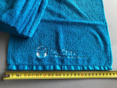 6x ručník pro hosty na ruce 30x30cm modrá tyrkys, 