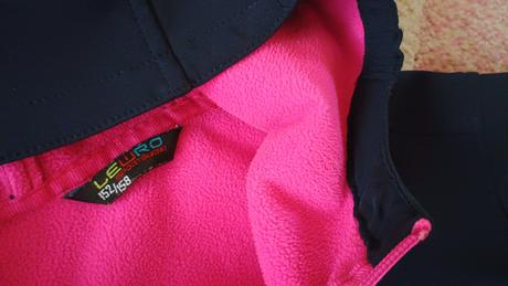 Zateplená softshellová bunda+ tričko h&m, lewro,152