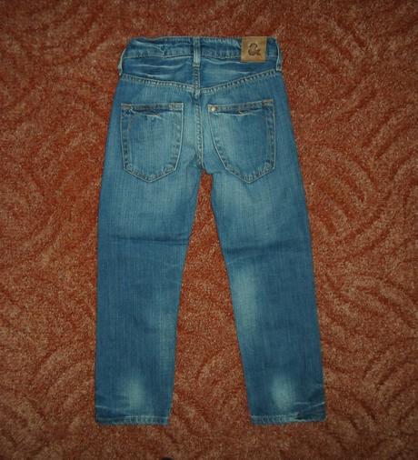 Modré kalhoty rifle džíny h&m, h&m,116