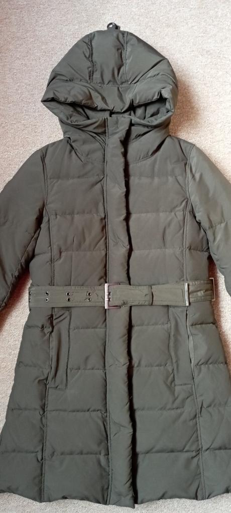 Khaki kabát zn."zara basic" vel."m", zara,m