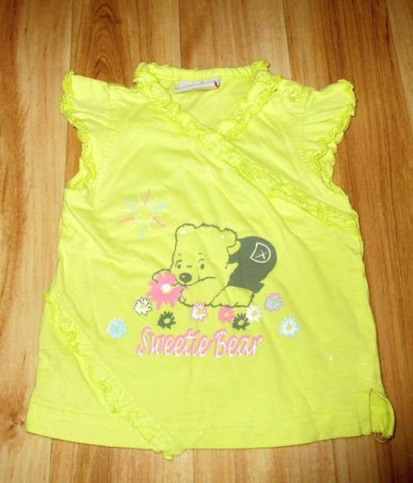 Tílko s medvídkem, pretty girl,68