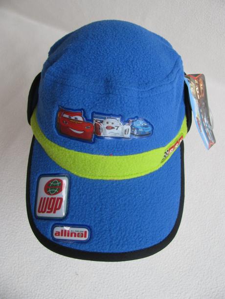 Fleecová kšiltovka-akční auta cars, disney,128