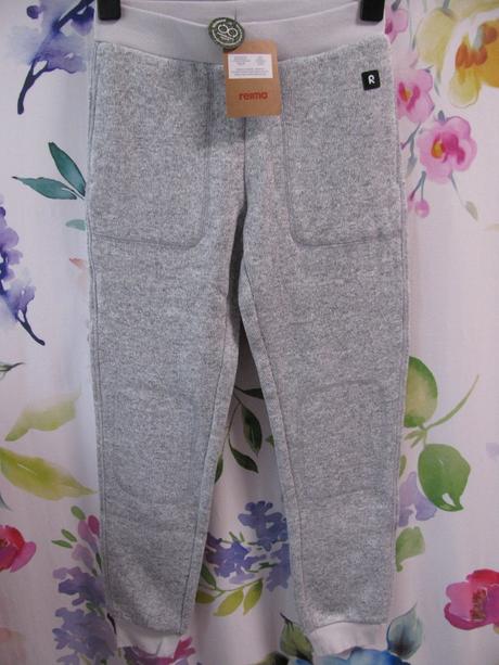 Luxusní sportovní teplákové šedé kalhoty reima, reima,140