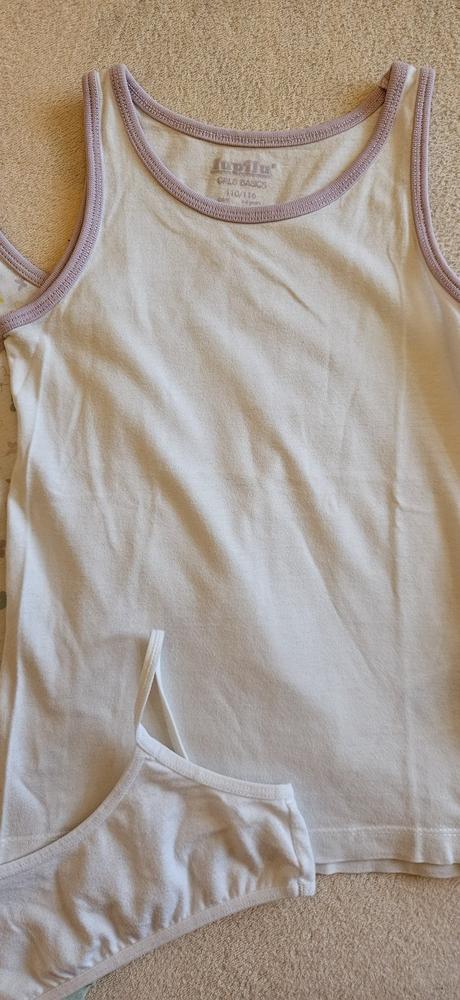 3x dívčí spodní košilka vel.110/116, lupilu, lupilu,110