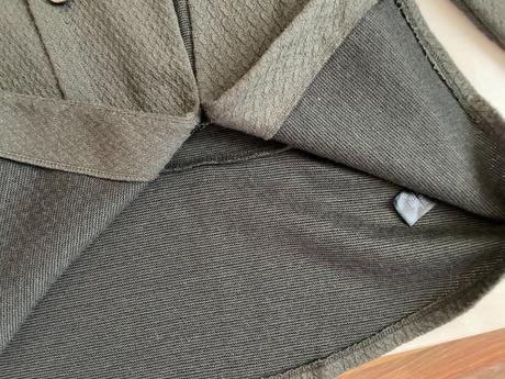 Khaki sako / chybí knoflí, vel není cca m, next, next,m