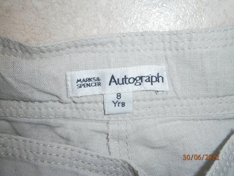 Kraťasy, šortky 122/128, marks & spencer,128