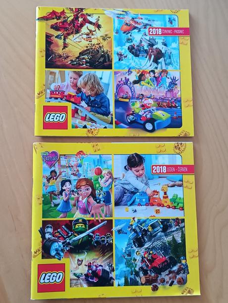 2x lego katalog 2018,