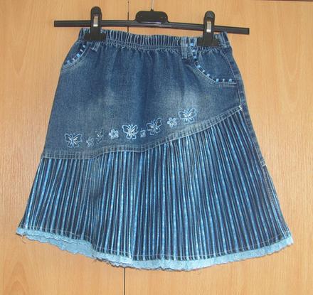 Riflová sukně, 122