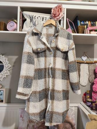 Jarní teddy kabátek, m