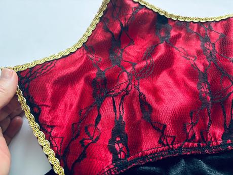 An8/ kostým upírka/ čarodějnice - v.s dámský, 