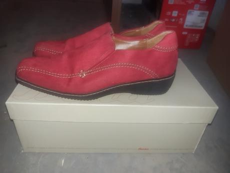 Dámské kožené mokasíny, vel. 40, 40