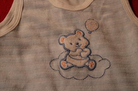 Dětské dupačky medvídek s balónkem, k&y,68