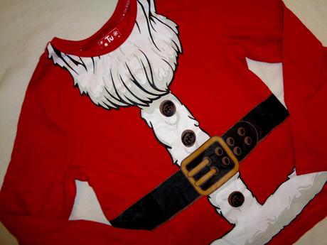 Luxusní červené tričko santa, 134