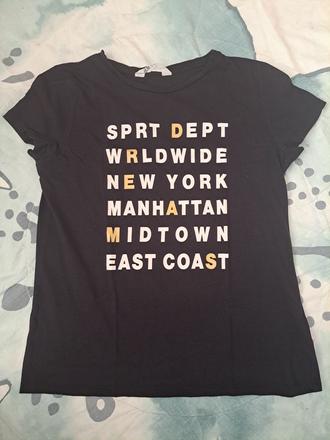 Tričko s nápisem, h&m,158