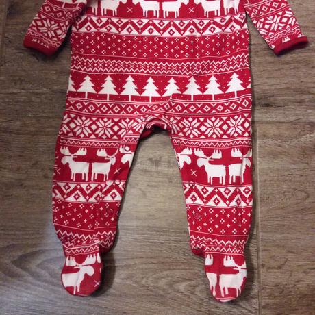 Vánoční bavlněný overal, 74