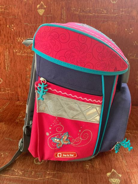 Školní aktovka a pytel stepbystep růžová 1.-3.tř., 