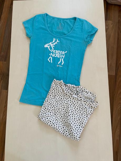 2 trika, sob a puntík, vel xs, kilpi a basic, xs