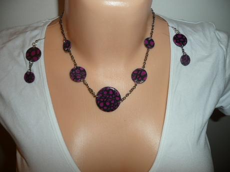 Set řetízek - náhrdelník + náušnice,