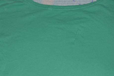 134 140 146 zelené triko se srdcem a kamínky, c&a,140